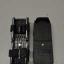 1 Pair Toddler Ice Skates- Adjustable Kids Ice Skates- Double Runner Ice Skates with Strap Fastening for Toddlers, Kids, Junior Skater (Black)