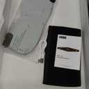 Portable Heating Pad for Back with Vibration, 10000mAh Cordless Lower Back Massager for Pain Relief with 3 Heat 3 Timer, Christmas White Elephant Birthday Gifts for Women Men Mom Dad (Black)