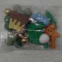 16Pcs Dinosaur Cake Toppers with 3D Dinosaur Egg and Leaf Tree Design for Birthday, Baby Shower, Boys and Girls Party Decorations - Dinosaur Birthday Cake Toppers for Boys