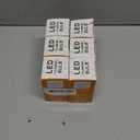 E26 LED Bulb 60 Watt Dimmable Frosted Globe Bulb, LED 6W 2700K Warm White G16.5 Light Bulb for Chandelier, Vanity Light Bulb, 6 Pack