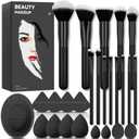 Koccido Makeup Brushes 26 Pcs Makeup Kit,Foundation Brush Eyeshadow Brush Make up Brushes Set