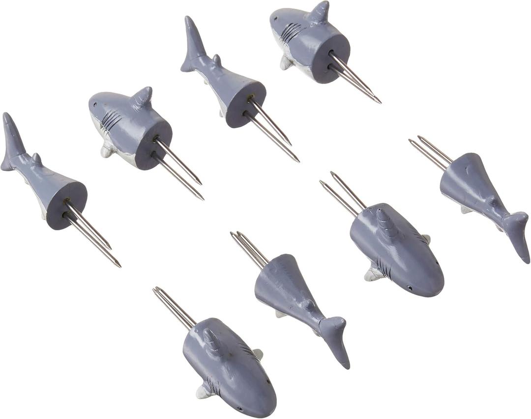 Outset Shark Corn Holder (Set of 8)