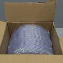 U-QE 100 Pieces Clear Plastic Plates - 9 Inch Clear Disposable Plates - Washable & Reusable - Premium Hard Plates - Party Supplies for Birthdays, Celebrations, Travel, Wedding, Party and Events