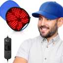 Red Light Hair Growth Cap, Red Light Therapy for Head, Red Infrared Light Therapy 660nm & 850nm & 940nm wavelength with Timer & Controller