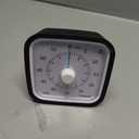 Yunbaoit Upgraded Black Visual Timer with Protective Case, Silent 60 Minute Countdown Timer for Kids and Adults with Low Power Reminder VT01(Black Blue)