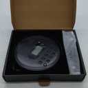 ARAFUNA Portable CD Player with Dual Stereo Speakers, Rechargeable Compact CD Player for Car with Anti-Skip Protection, Headphones and AUX Cable