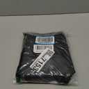 lebogner Back Seat Cover For Kids + 3 Pocket Storage Organizer, 2 Pack X-Large Waterproof Kick Mats Backseat Protector, Car Seat Back Protectors For Vehicles To Protect From Dirt, Mud & Scratches (Black)