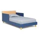Delta Children - GapKids Wood Toddler Bed with Reversible Headboard - Greenguard Gold Certified, Indigo Blue, Full