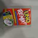 Mattel Games UNO Remix Card Game for Family Night with Customizable Options & Write-On Cards in Storage Tin for 3-6 Players