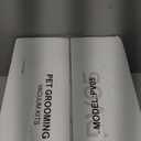 Dog Grooming Vacuum, Dog Grooming Kit with Pet Clipper Nail Grinder, 6 Pet Grooming Tools (Caramel)