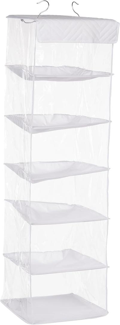 Whitmor 6-Shelf Hanging Accessory Bag