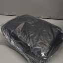 Inflatable Lounge Chair for Adults, Portable Folding Inflatable Blow Up Couch with Foot Stool, Lazy Flocking Recliner Chair Air Sofa for Indoor Outdoor Travel Camping (No Pump)(Coffee)