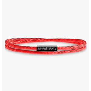 Nautical Durable Black Rope Cord Cuff Unisex Waterproof Bracelet with Magnetic Clasp for Men & Women