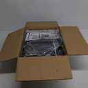 SUNLY Large Dish Drying Rack, Expandable Dish Racks for Kitchen Counter, Space Saving 304 Stainless Steel Drying Rack Kitchen, Extra Large Drainer with Multifunctional Flip Up Pegs, Black