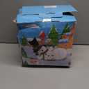 OurWarm 10FT Christmas Inflatables Outdoor Decorations, Blow Up Yard Decorations with LED Lights, Lounging Lying Inflatable Snowman for Christmas Decorations Outdoor Yard Lawn Garden Decor