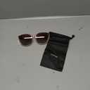 Livho Polarized Sunglasses, Retro & Oversized Shades for Women with Round Lenses