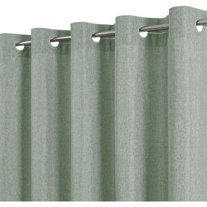 eachope No Hooks & No Liner 150GSM Fabric Shower Curtain,71Wx74L,Sage Green