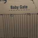 keny 29"-42.5" Baby Gate for Stairs, Auto Close Safety Dog Gate