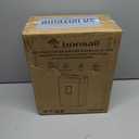 Bonsaii 10-Sheet Cross Cut Paper Shredder, 5.5 Gal Home Office Heavy Duty Shredder for Credit Card, Staple, Clip with Transparent Window(C209-D)