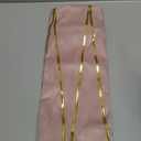 WACOMECO Soft Throw Pillow Covers - Pack of 2 Velvet Decorative Cushion Covers Cases for Sofa Bedroom Livingroom Car, 18" x 18", Pink and Gold