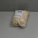 Chyhomenyc Bedroom Curtains 54 Inch Length 2 Panels, Faux Linen Textured Semi Light Filtering Soft Airy Rod Pocket Window Treatment Drapes for Living Room, Each 30Wx54L, Linen Color