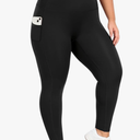 Heathyoga X-6XL Plus Size Leggings for Women with Pockets Tummy Control Plus Size Yoga Pants High Waist Workout Clothes 3XL