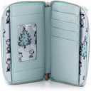 Loungefly Peanuts Happy Holidays All Over Print Zip around Wallet