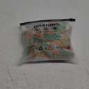 COZYEASE Women's 2025 Summer 3 Piece Swimsuits Tropical Print Bikini Set Halter Drawstring Bathing Suits with Cover Up Orange, X-Small