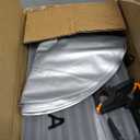 Backdrop Stand, 6.5ft Height 9ft Width Adjustable Photography Background Support Poles with Heavy Duty Flat Base, Photo Metal Steel Pipe and Drape Frame Kit for Parties Birthday Wedding