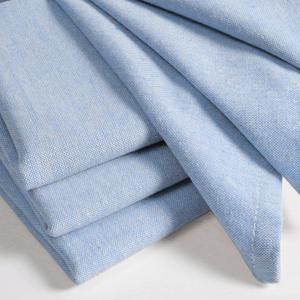 Cloth Napkins 100% Cotton Slub Absorbent Dinner Napkins Set of 4 Blue White Chambray Soft Durable Reusable Washable Ideal Cloth Napkins 100% Cotton Slub Absorbent Dinner Napkins Set of 4 Blue White Chambray Soft Durable Reusable Washable Ideal