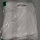 ALYVIA SPRING Waterproof Fabric Shower Curtain Liner with 3 Magnets - Soft Hotel Quality Cloth Shower Liner, Light-Weight & Machine Washable - Standard Size 72x72, White