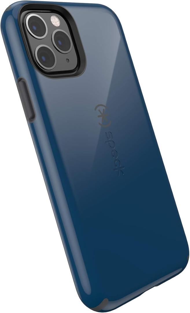 Speck CandyShell iPhone 11 Pro Case, Deep Seal Blue/Slate Grey