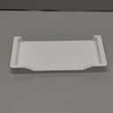 Adhesive Shower Caddy, No Drilling Bathroom Caddy Wall Mounted Shower Organizer Large Capacity Separable Shower Rack Wall Floating Shelf for Bathroom and Kitchen (White)