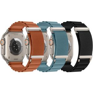 Alpine Loop Compatible With Apple Watch Ultra 3/Ultra 2/Ultra, 49mm 46mm 45mm 44mm 42mm 41mm 40mm 38mm Alpine Nylon Watch Band for iWatch Ultra/SE 3/SE 2/SE Series 11 10 9 8 7 6 5 4 3 2 1
