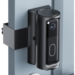 Blink Doorbell Mount Adjustable 360 Degree Angle Compatible with Blink Video Doorbell(2025 Model), No-Drill Blink Camera Bracket Holder for Home, Apartment & Dorm (Door Mount)