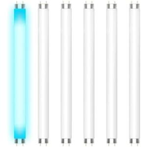 Shootingstar 6 Pack FSL BL T8 F10W Bug Zapper Replacement Bulb for 20W Bug Zapper, 13 Inch 10 Watt Light Bulb Compatible with Aspectek, Liba and Other 20W Mosquito Zapper Lamp