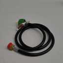 Rubber Gas Line Hose and Adapter