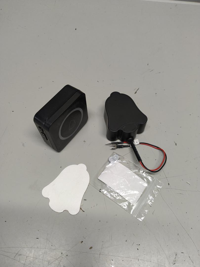 Wireless Doorbell Chime Compatible with Blink Video Doorbell (1st & 2nd Gen), Indoor Plug-in Receiver & Wired Transmitter Kit, 58 Melodies, 5 Volume Levels (1Video Doorbell Extender 1 Chime)