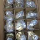 BARsics 12pcs Gold Premium Table Place Card Holders with Weighted Base Stand and Clip