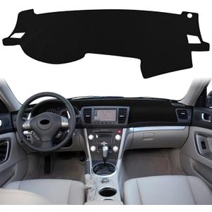 Dashboard Cover for 2005-2009 Subaru Legacy Outback Accessories, Non-Slip Dashboard Protector & Sunshield, UV-Blocking, Anti-Glare Dash Mat Pad