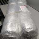 AMERIQUE 2MM Premium Flooring Padding 3-in-1 Heavy Duty Foam Metal Chrome, 200SF/Roll, Pack of 2 Underlayment, with Tape & Vapor Barrier