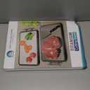 Titanium Cutting Boards for Kitchen, Large 16x11 Inch Pure Titanium and Wheat Straw PP Double Sided Chopping Board, Dishwasher Safe, Easy to Clean