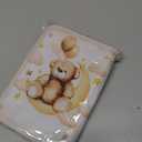 Motiskyy My First Photo Album for Baby Soft Toddlers Family Photo Book with Safe Mirror Holds 17 4 x 6 Photos Family Album Picture Book Gift for Newborn Toddler Kids Baby Shower(Bear)