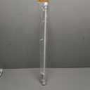 Kenney Chelsea Ball End Window Curtain Rod, Adjustable Curtain Rod for Windows 28 to 48 Inches, Extendable Curtain Rod Set, White