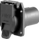 CURT 55415 Replacement 7-Way RV Blade Connector, Factory Tow Package and USCAR Socket Required