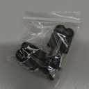 Ear Clip Electrodes,Rubber Ear Clip Accessories Compatible for Tens 7000,(Black)