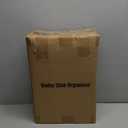 Kitstorack Under Sink Organizer, 2 Packs 2 Tier Under Sink Organizers and Storage, Slide out Pull out Cabinet Organizer Shelf, Metal Sliding Drawer for Kitchen Bathroom Pantry Closet Rack(White)