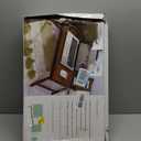 ROSSIE HOME Bamboo Bed Tray with Phone Holder, Extra Large Lap Desk for Laptops up to 17.3 Inches Java Style No. 78112