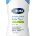 Cetaphil Ultra Gentle Refreshing Body Wash, Refreshing Scent For Dry to Normal, Sensitive Skin, 16.9oz Pack of 1, with Aloe Vera, Calendula, Vitamin B5, Hypoallergenic, Dermatologist Tested