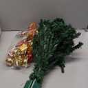 Small Christmas Tree with Lights - 23 Inch Mini Tabletop Christmas Tree with Warm-White LED Lights, Hanging Ornaments, Decorative Bow and Gift Boxes - Prelit Table Tree for DIY Christmas Decoration